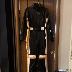 Mackage Black/Yellow Ski Suit new